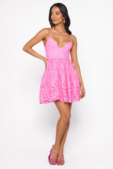 Seeking The Truth Mini Dress Pink