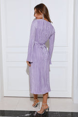 Mountain Vistas Midi Dress Lilac