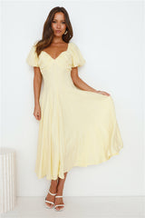 Relaxing Days Maxi Dress Yellow