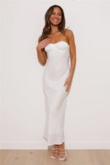 Sunset Party Maxi Dress White