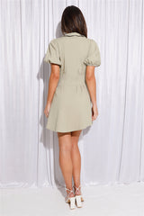 Day Date Mini Dress Sage