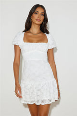 Little Moment Mini Dress White