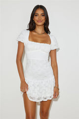 Little Moment Mini Dress White
