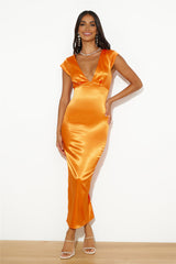 Looking For Style Maxi Dress Orange