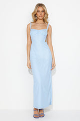 Invite Me Maxi Dress Blue