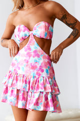 A Kodak Moment Mini Dress Multi