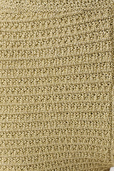 Renee Lurex Crochet Maxi Dress - Gold