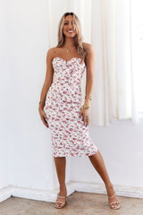 Love Bug Midi Dress Pink