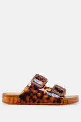 Julio Sandals Tortoise Vinyl