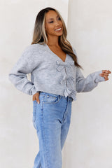 Chill Season Knit Sweater Grey
