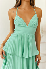 Fashionably Ever After Maxi Dress Turquoise