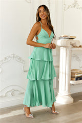 Fashionably Ever After Maxi Dress Turquoise