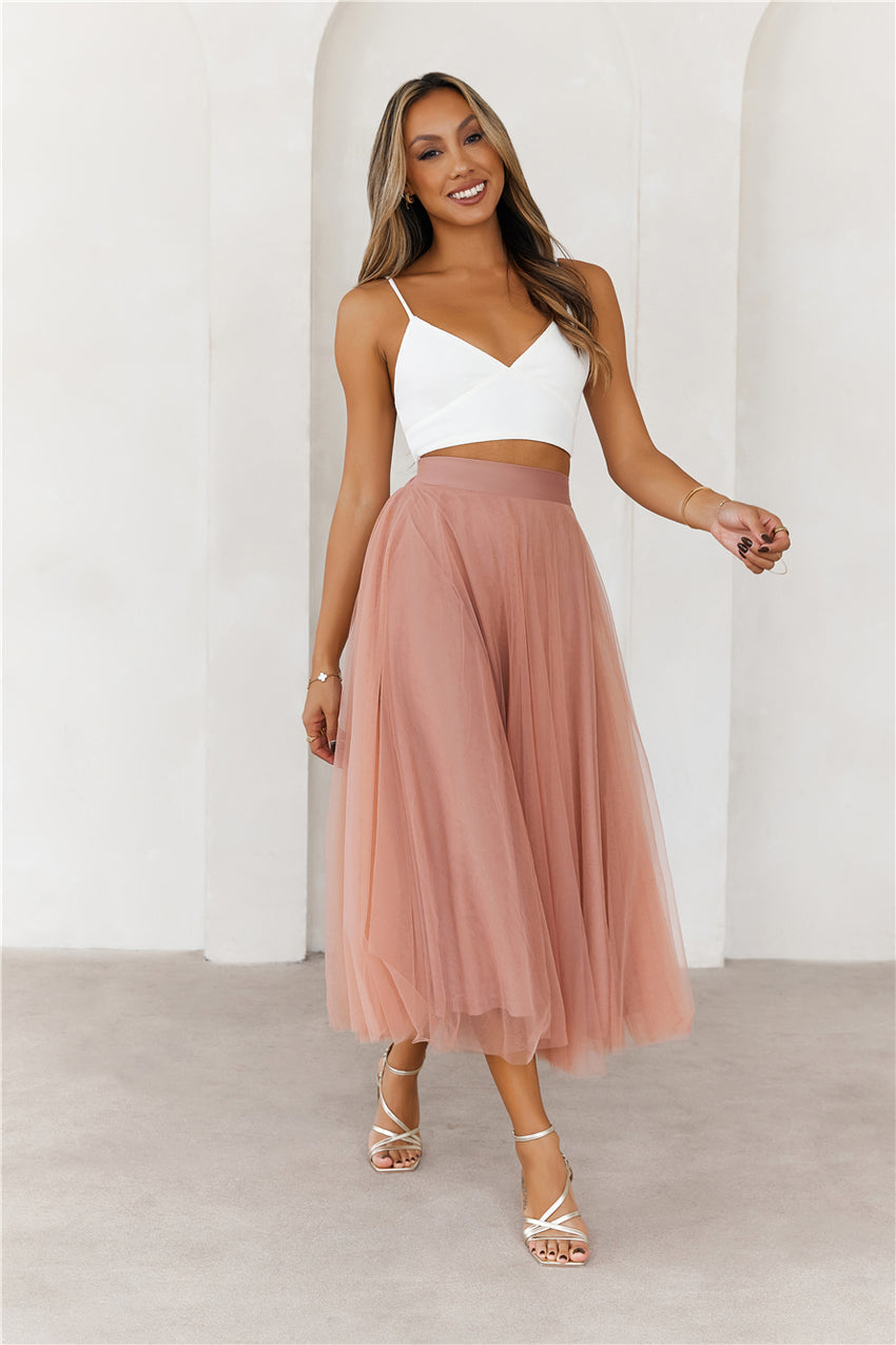 Daylight Parties Crop Top White