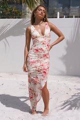 Getaway With You Maxi Dress Cream