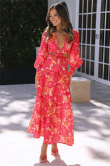 Talk Loud Midi Dress Floral