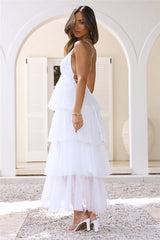 Princess Dreaming Maxi Dress White