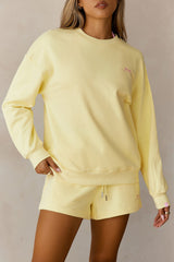 BASE Sweat Shorts Lemon
