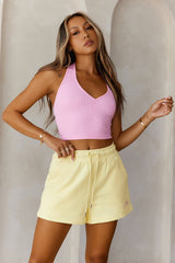 BASE Sweat Shorts Lemon