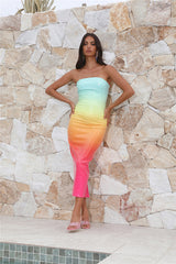 RUNAWAY Malibu Midi Dress Multi