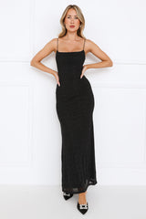 Connoisseur Maxi Dress Black