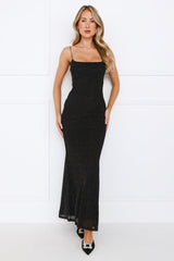 Connoisseur Maxi Dress Black