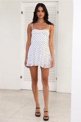 Friend Requesting You Mini Dress White