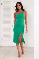 Taking It Back Dress Green