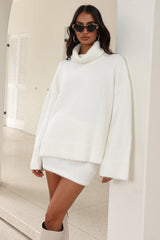 Winnie Mini Skirt White