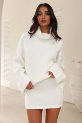 Winnie Mini Skirt White