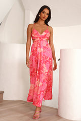 Vibe Of Greatness Maxi Dress Pink