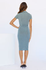 Indie Love Midi Dress Khaki