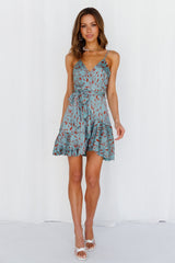 Clearly Seen Dress Teal
