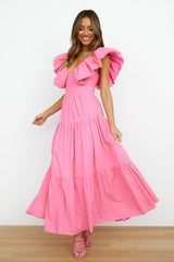 The Extra Girl Maxi Dress Pink