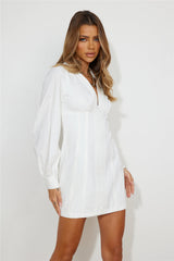 Must Have Shirt Dress White