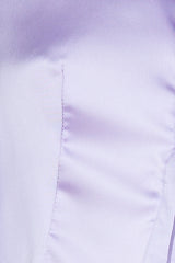 Go Smooth Satin Crop Lilac