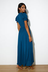 Downtown Brunch Maxi Dress Navy
