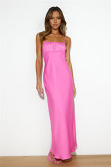 Pretty Lengths Maxi Dress Pink