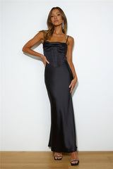 Show Off Girl Maxi Dress Black