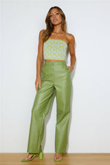 FINDERS KEEPERS Mia Pu Pants Khaki