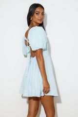 Here For A Change Dress Blue