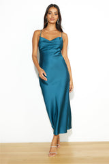 Runway Luxe Maxi Dress Green