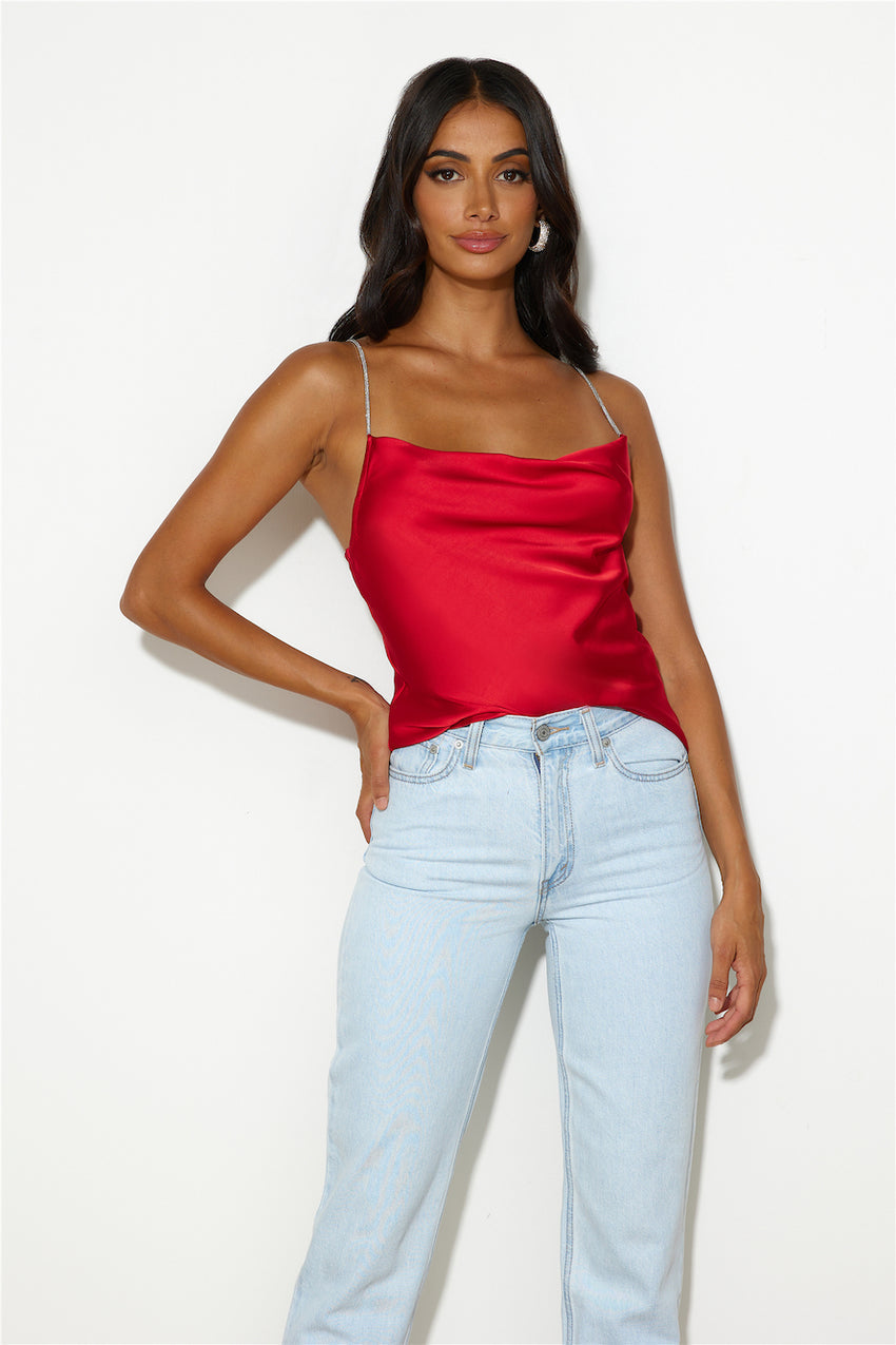 Main Girl Top Red
