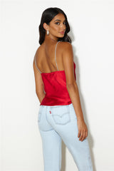 Main Girl Top Red