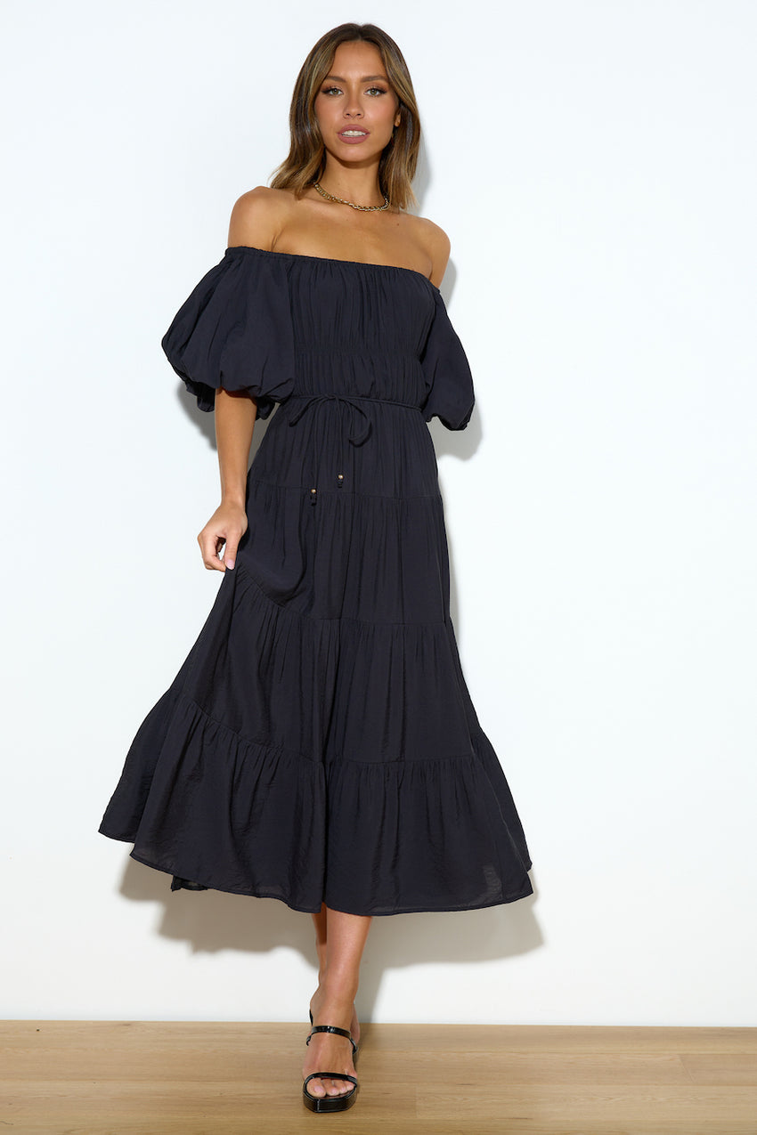 Dessert Run Maxi Dress Black