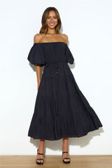 Dessert Run Maxi Dress Black