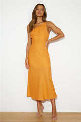 Daylight Days Midi Dress Orange