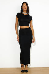 Wear Together Maxi Skirt Black