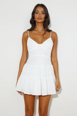 Pretty Girl Things Mini Dress White