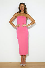 Repeated Wear Maxi Dress Pink