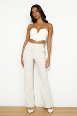 SNDYS Brooklyn Suit Pants Cream